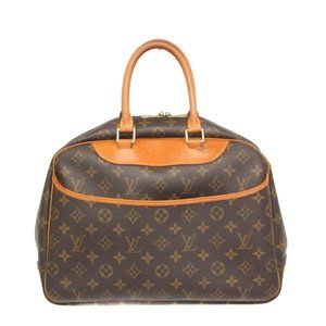LOUIS VUITTON Brown Monogram Deauville Bag